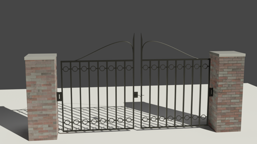 Photorealistic Gate preview image